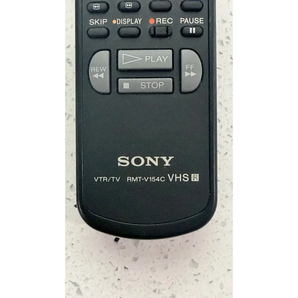 Sony RMT-V154C Remote Control VTR TV VHS VCR - Tested Working